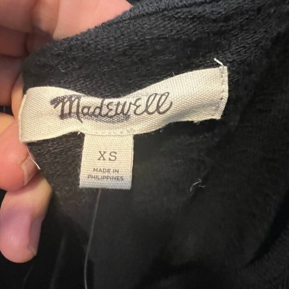 Madewell $98 Knit Tank Midi Dress in Black Size XS NK516 - Picture 8 of 9